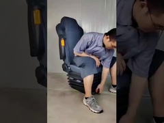 مقاعد الشاحنة ذات التعليق الهوائي القابل للتخصيص مقعد الجلد مقعد السائق