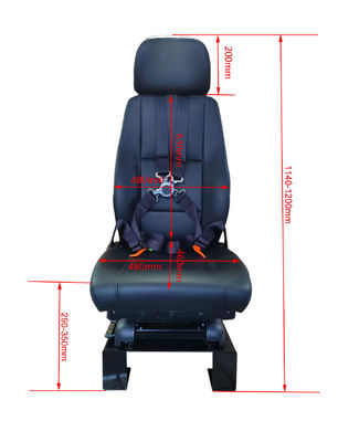 شراء مقعد ثابت S802 مقاعد المركبات الميكانيكية الهندسية المقاعد العلوية مقعد رافعة online manufacture
